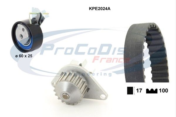 PROCODIS FRANCE Veepump + hammasrihmakomplekt KPE2024A